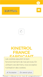 Mobile Screenshot of kinetrol.fr